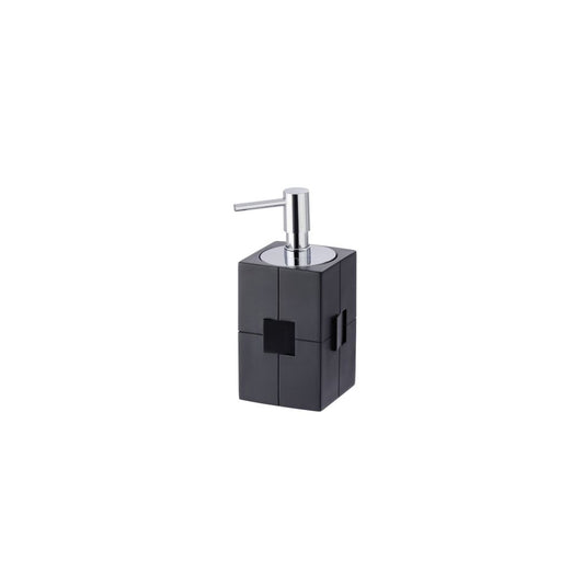 Wenko - Soap Dispenser Houston Black - Stylish & Sleek 🚿🖤