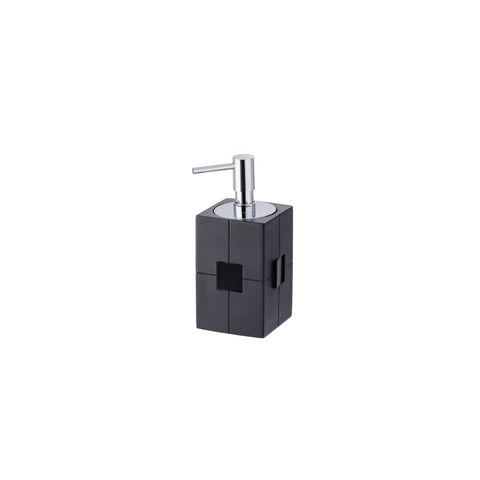 Wenko - Soap Dispenser Houston Black - Stylish & Sleek 🚿🖤