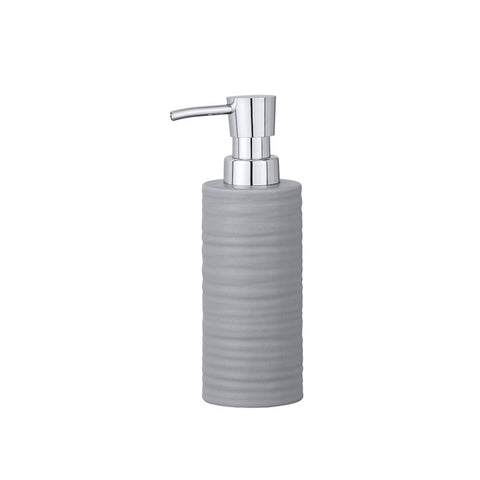 Wenko - Soap Dispenser Mila Gray - Stylish & Functional for Your Bathroom 🧼✨