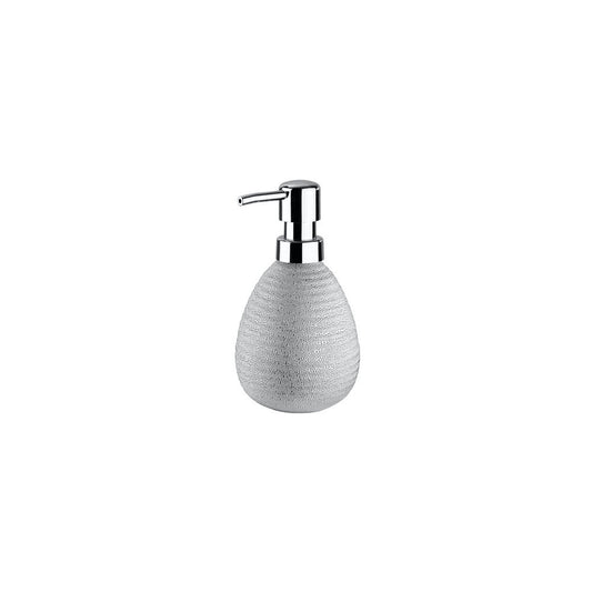 Wenko - Soap Dispenser Polaris Jewel Silver - Elegant & Stylish Liquid Dispenser 💧✨