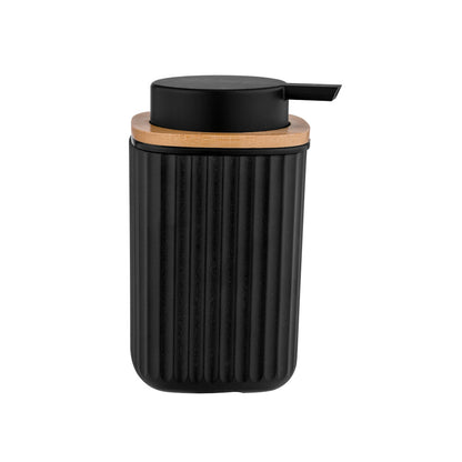 Wenko - Soap Dispenser Rotello Black - Stylish & Convenient Liquid Soap Solution 🖤🧼