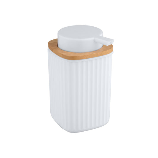 Wenko - Soap Dispenser Rotello White - Elegant & Chic Bathroom Essential 🧼✨