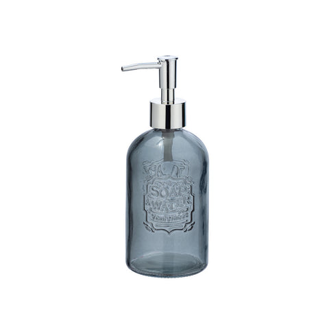 Wenko - Soap Dispenser Glass Gray - Elegant & Stylish Addition to Your Bathroom 🌟🧼