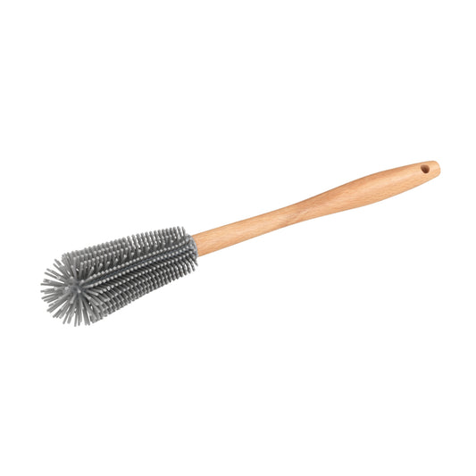 Wenko - Cleaning Brush with Wooden Handle - Sustainable Cleaning Made Easy 🧽♻️