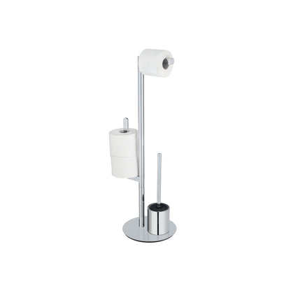 Wenko - Stand WC Set Polvano Stainless Steel - Elegant & Durable Bathroom Essential 🛁✨