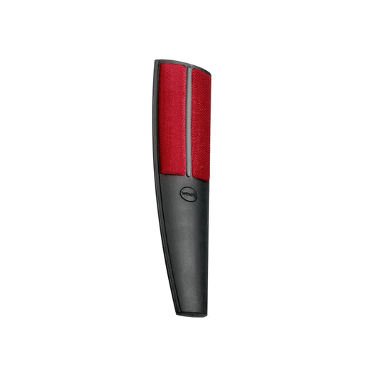 Wenko - Textile Brush Flexus, Black/Red - Effortless Cleaning & Style! 🧼✨