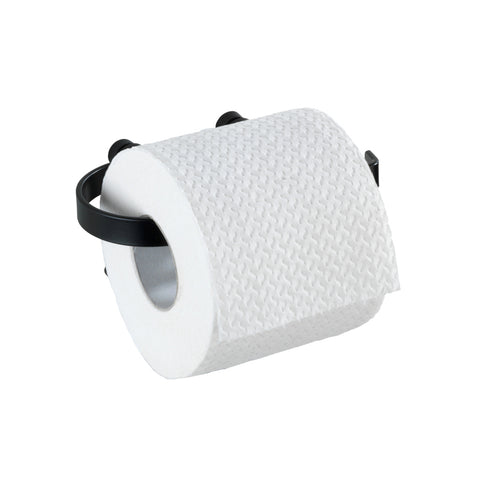 Wenko - Classic Plus Black Toilet Paper Holder - Stylish & Functional 🛁✨