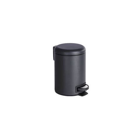 Wenko - Tretimer Leman, Black 3L - Stylish & Functional Waste Solution! 🗑️✨