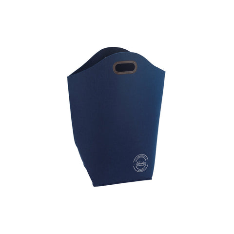 Wenko - Laundry Collector Felt Dark Blue - Stylish & Functional Storage Solution! 🧺💙