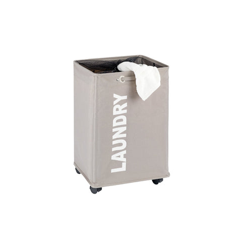 Wenko - Laundry Collector Quadro Taupe - Stylish & Functional Storage Solution 🧺✨