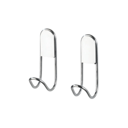 Wenko - Coat Hooks Classic 2-Piece Chrome - Stylish & Functional for Every Room! 🧥✨