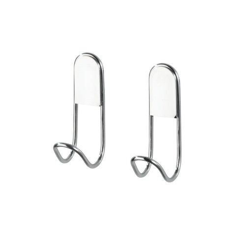 Wenko - Coat Hooks Classic 2-Piece Chrome - Stylish & Functional for Every Room! 🧥✨