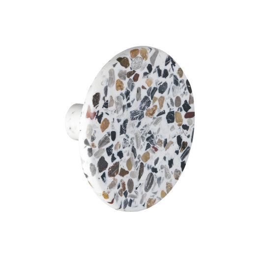 Wenko - Hook Melle 8 cm, terrazzo - Stylish & Functional Home Decor! 🏠✨