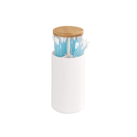 Wenko - Cotton Swab Holder Laresa - Elegant Design for Your Bathroom ✨🧼