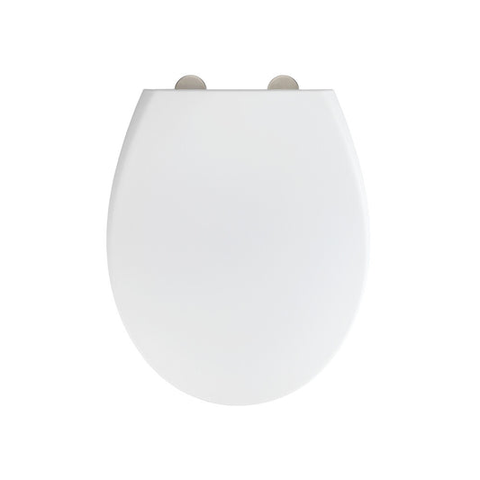 Wenko - WC Seat Ikaria White Matte Duroplast - Sleek Comfort for Your Bathroom 🚽✨