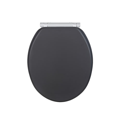 Wenko - WC Seat Morra Anthracite Matte MDF - Stylish & Durable for Your Bathroom 🛁✨