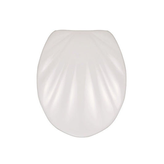 Wenko - WC Seat Shell White Duroplast - Elegant Comfort for Your Bathroom 🚽✨