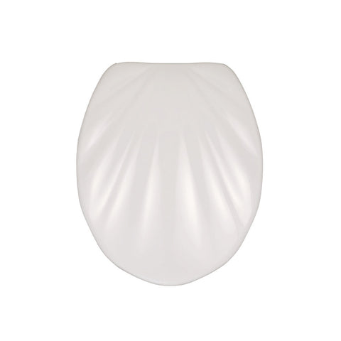 Wenko - WC Seat Shell White Duroplast - Elegant Comfort for Your Bathroom 🚽✨