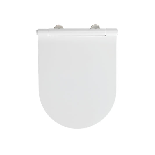 Wenko - WC Seat Nuoro, White Duroplast - Comfort & Style for Your Bathroom 🚽✨