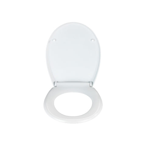 Wenko - WC Seat Solaro White Easy Close Thermoplast - Comfort & Style for Your Bathroom 🚽✨