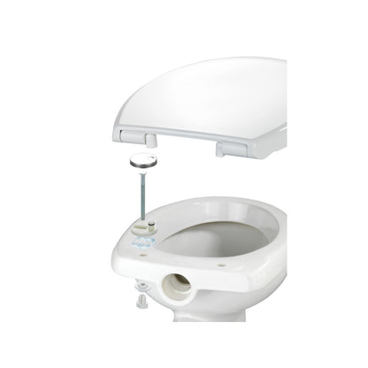 Wenko - WC Seat Solaro White Easy Close Thermoplast - Comfort & Style for Your Bathroom 🚽✨