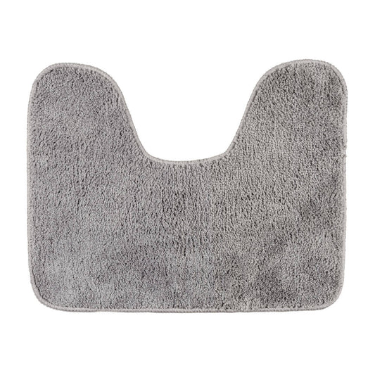 Wenko - WC Mat with Cutout 40x50cm, Gray - Stylish Comfort for Your Bathroom 🛁✨