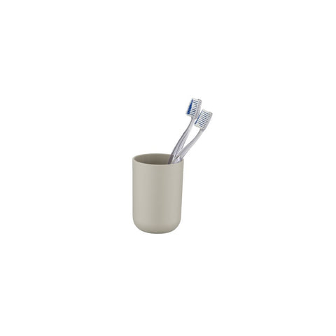 Wenko - Toothbrush Holder Brazil Taupe - Stylish & Chic Bathroom Accessory 🪥🌿