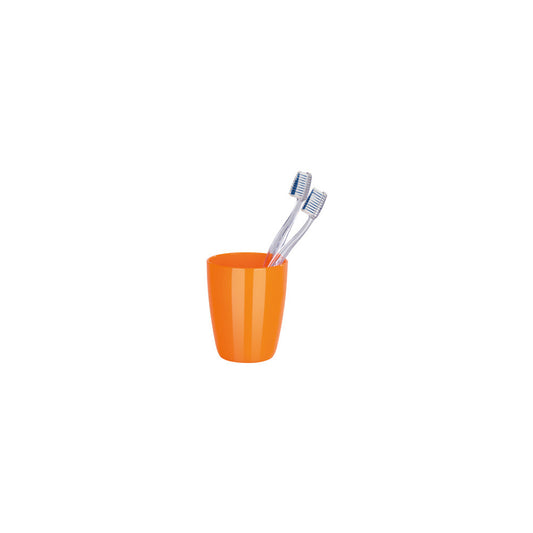 WENKO - Orange Toothbrush Cup - Brighten your bathroom! 🍊🦷