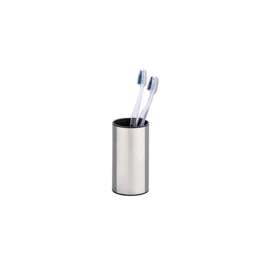 Wenko - Toothbrush Cup Detroit Stainless Steel - Sleek & Stylish for Your Bathroom 🛁✨