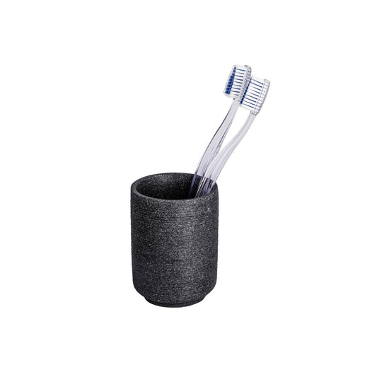 Wenko - Toothbrush Cup Goa Neo Anthracite - Elegant & Stylish Bathroom Essential 🌟🪥