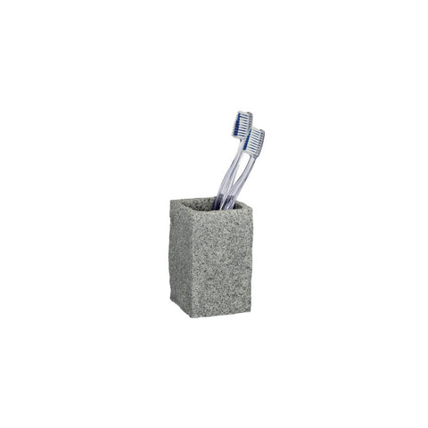 Wenko - Toothbrush Holder Granite - Elegant & Durable Design for Your Bathroom 🪨✨