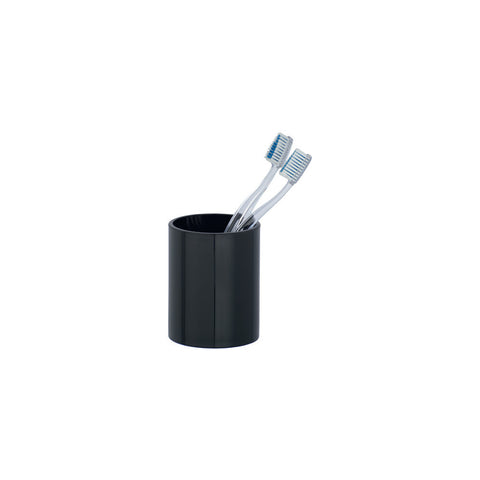 Wenko - Toothbrush Holder Inca Black - Sleek & Stylish Bathroom Essential 🖤🪥