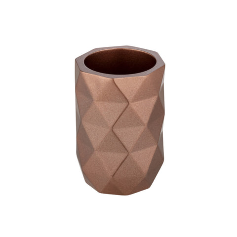 Wenko - Toothbrush Cup Lanciano Bronze - Elegant Bathroom Style 🛁✨