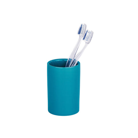 Wenko - Toothbrush Cup Polaris Petrol - Stylish & Functional Bathroom Decor! 💧🪥✨