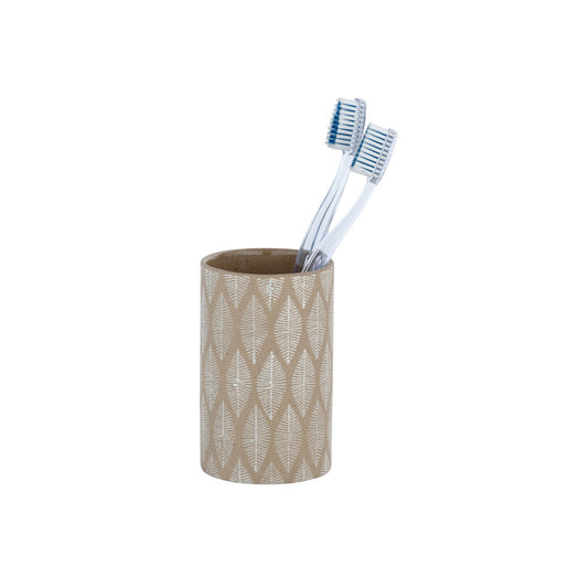 Wenko - Toothbrush Cup Tupian Beige - Elegant Design for Your Bathroom 🛁✨