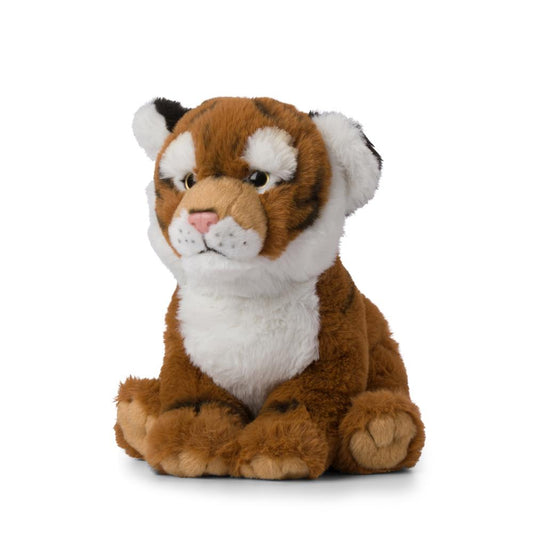 WWF Peluche - Éco Tigre Souple 23cm - Compagnon de câlins durable 🐯💚