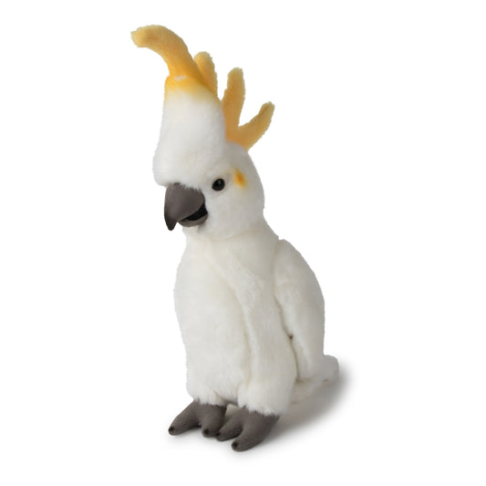 WWF Peluche - Cacatoès à Huppe Jaune Peluche - Mignon & Câlin Collectible 🦜❤️