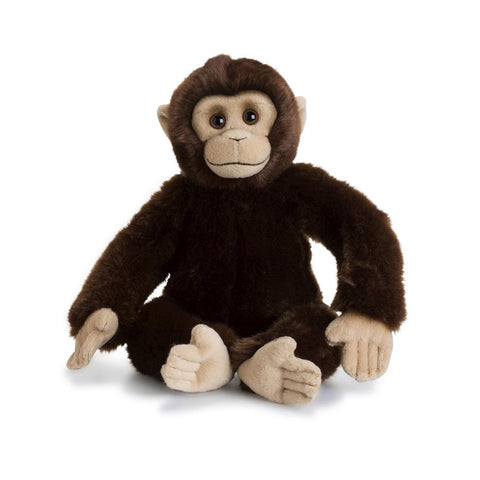 WWF Plüsch - Chimpanzee 30 cm - Adorable Lifesize Cuddly Companion! 🐒💚