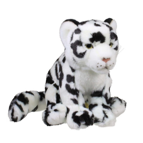 WWF Plüsch - Leopardo das Neves de Pelúcia 19 cm - Amigo da Vida Selvagem Adorável 🐆💖✨