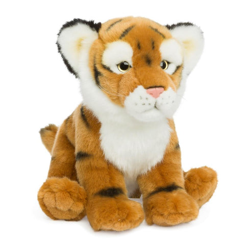 WWF Plüsch - Sitzender Tiger 23 cm - Niedlicher umweltfreundlicher Plüschbegleiter! 🐯💚