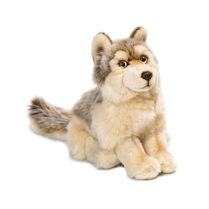 WWF Plüsch - Pluche Wolf 25 cm - Liefdevolle Companion voor Wilde Dieren Liefhebbers! 🐺❤️