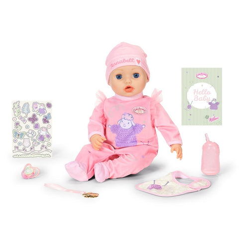 Zapf Creation - Лялька Baby Annabell 43см - 💖 Ідеальний супутник для ігор! 🍼✨