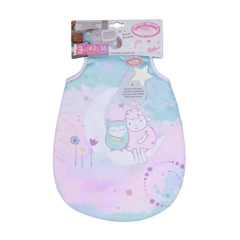 Zapf Creation - Baby Annabell Sweet Dreams Sleeping Bag - ¡Noches Acogedoras Te Esperan! ✨🌙