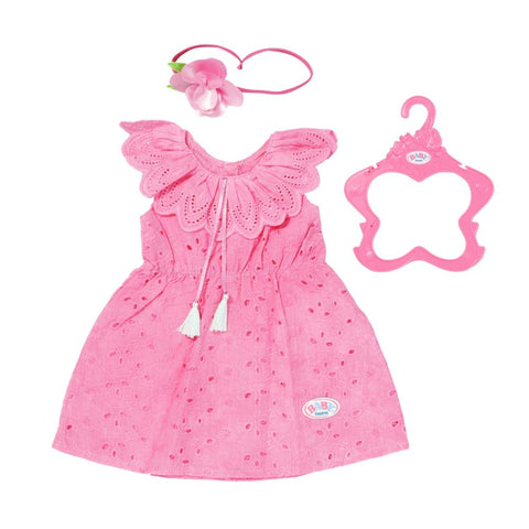 Zapf Creation - BABY born Vestido de Flores - ¡Estiliza a tu Muñeca! 🌸🎀